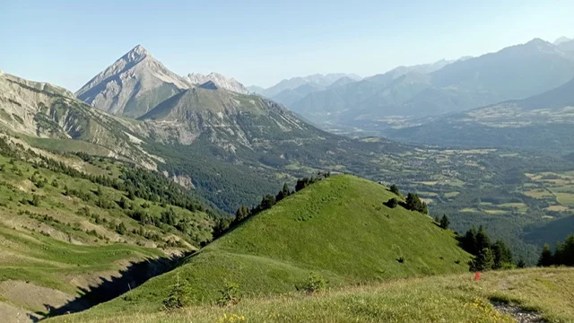 Du col de Chétive vers le col du Noyer
